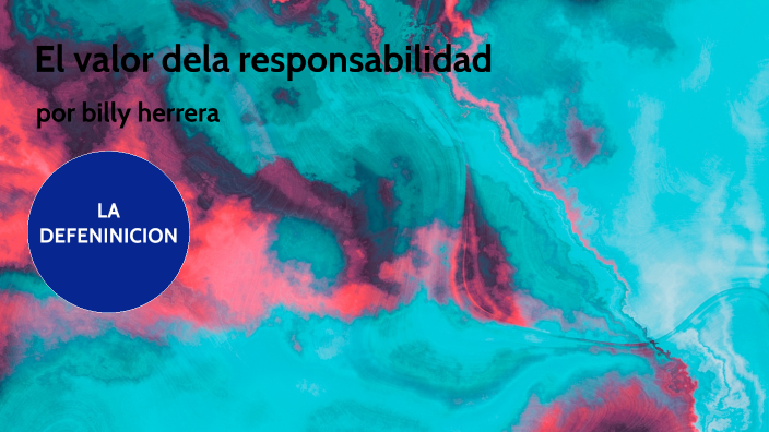 El Valor De La Responsabilidad By Billy Herrera On Prezi