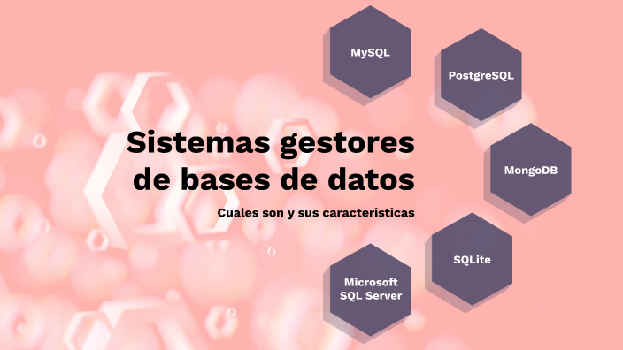 Gestores de bases de datos by JOSE ERNESTO PRECIADO PEREZ on Prezi