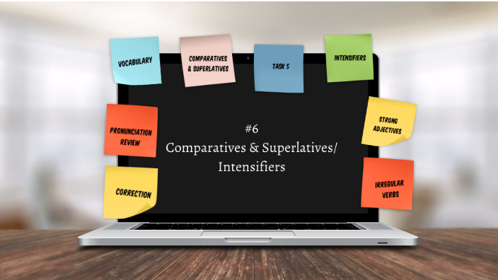  6 Comparatives Superlatives Intensifiers By Vanessa Rinc n