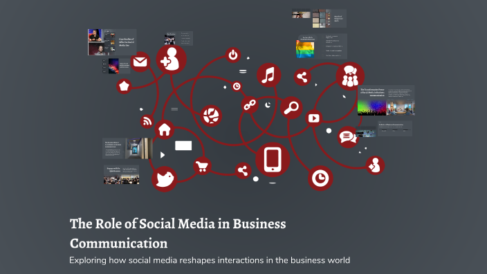 The Role of Social Media in Business Communication by Upto Down acc on ...