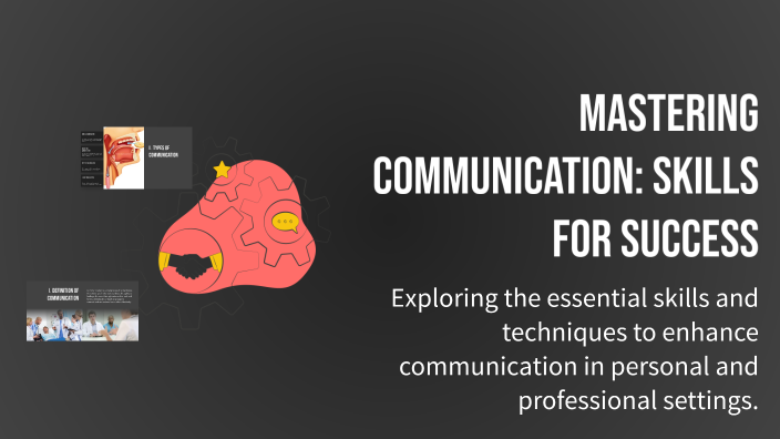 Mastering Communication: Skills for Success by simo ello on Prezi