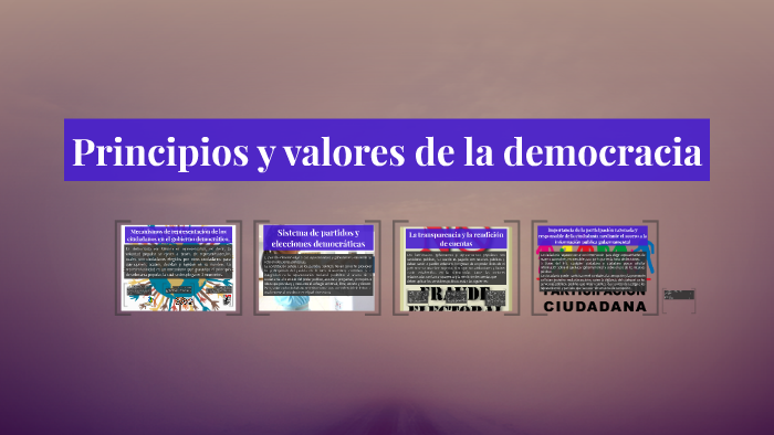 Principios Y Valores De La Democracia By Apolo Salazar Rincón On Prezi 8037