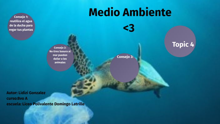 información sobre el tema del medio ambiente