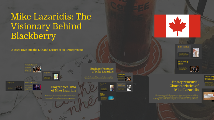 Mike Lazaridis: The Visionary Behind BlackBerry, A Technology Pioneer