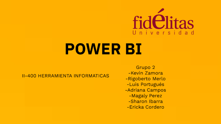 POWER BI by LUIS K on Prezi