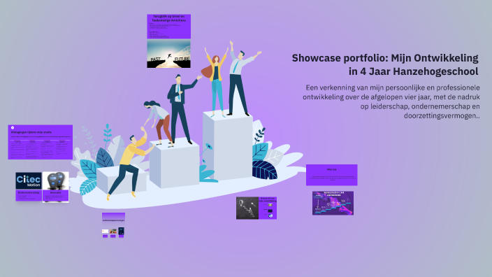Portfolio Showcase: Mijn Ontwikkeling in 4 Jaar by Niels Dekker on Prezi
