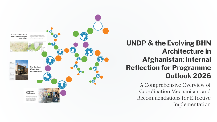 UNDP & the Evolving BHN Architecture in Afghanistan: Internal ...