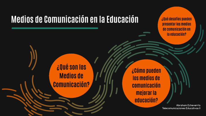 Medios de Comunicación en la Educación by Abraham Ernesto Echeverría ...