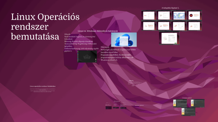 Linux Operációs rendszer bemutatása by András Márk Mészáros on Prezi