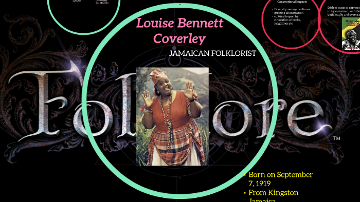 Louise "Miss Lou" Bennett-Coverley by Chimera Stewart on Prezi  Next