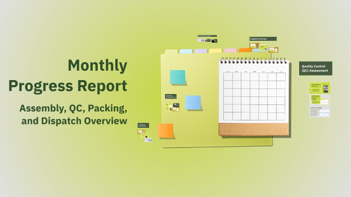 Monthly Progress Report by Irfan Ahmad on Prezi