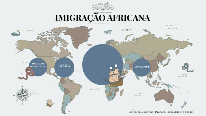 Imigração africana by Laisa Pandolfi