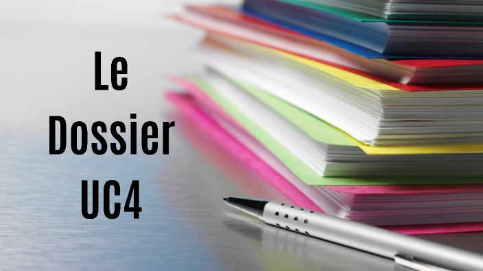 Dossier Uc4 Page De Garde