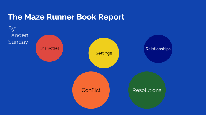 maze runner book report