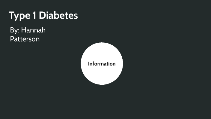 Type 1 Diabetes by Hannah Patterson on Prezi