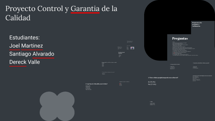 Proyecto Control y Garantia de la Calidad by Joel Martínez on Prezi