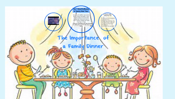 importance of family dinner essay