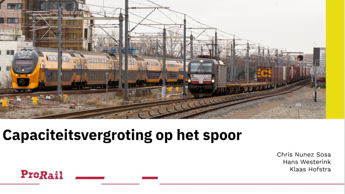 NVBS Capaciteitsvergroting op het spoor