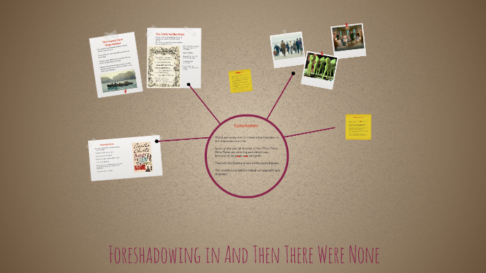 foreshadowing in and then there were none chapter 3