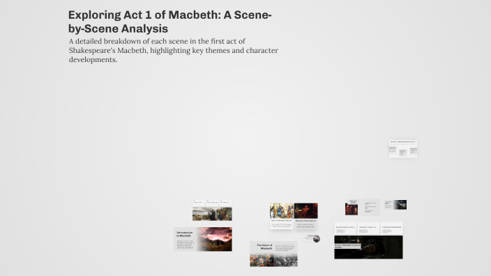 Exploring Act 1 of Macbeth: A Scene-by-Scene Analysis by Hareem Emaan ...