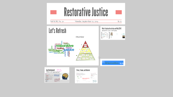 Restorative Justice by