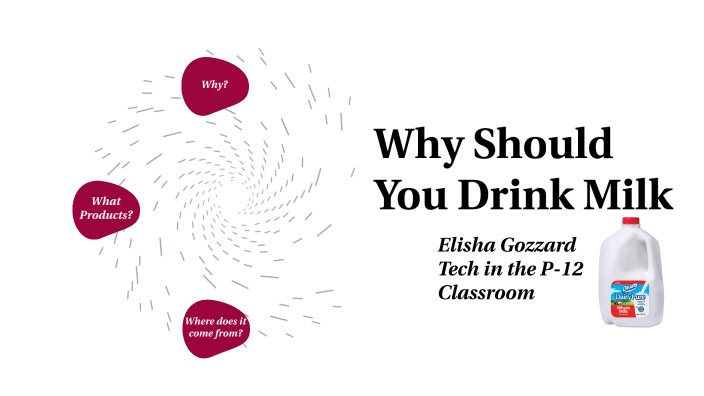 Why You Should Drink Milk By Elisha Gozzard On Prezi