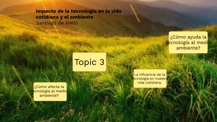 Impacto de la tecnología en la vida cotidiana y el ambiente by Santiago ...