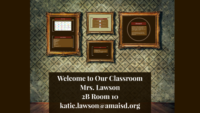 Welcome to Our Classroom by Katie Lawson on Prezi