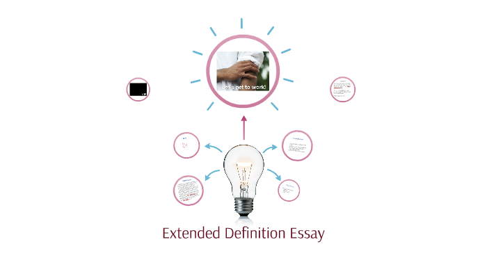 extended definition essay format