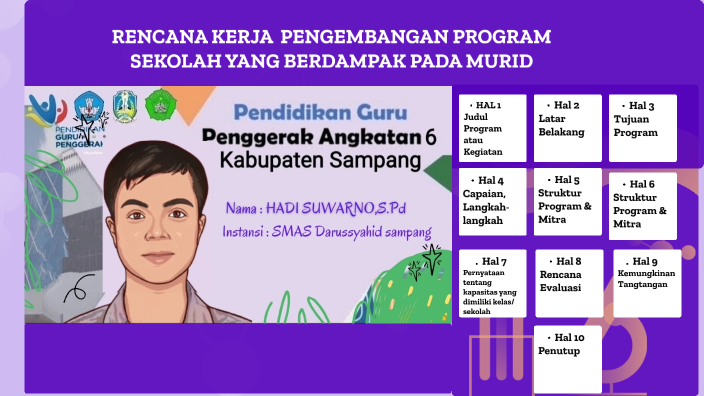 Program Hadi RENCANA PENGEMBANGAN PROGRAM SEKOLAH by Hadi Suwarno on Prezi