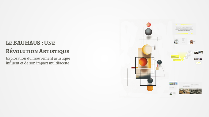 Le BAUHAUS : Une Révolution Artistique by Avaa on Prezi