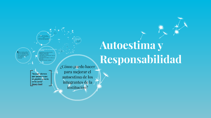 Autoestima y Responsabilidad by Mariana Salazar