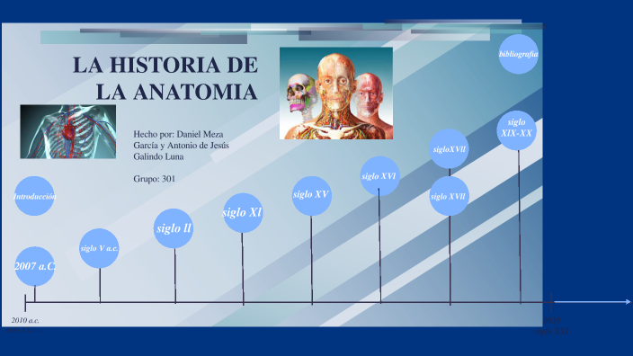 Linea del tiempo de la anatomía by daniel meza on Prezi