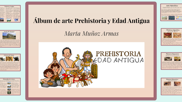 Plantilla álbum de arte (prehistoria)