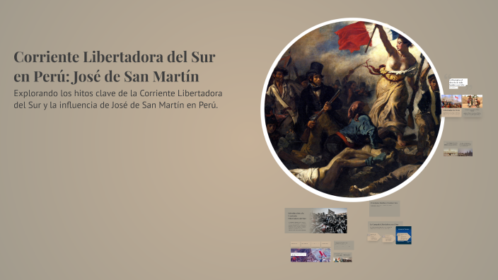 Corriente Libertadora del Sur en Perú: José de San Martín by kiara ...