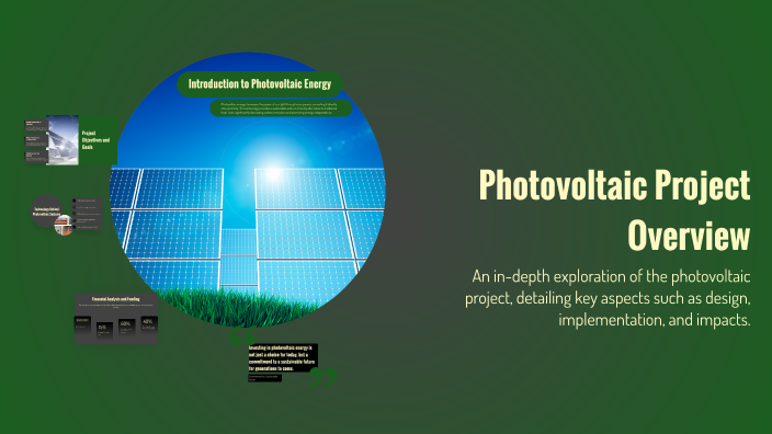 Photovoltaic Project Overview by Takwa Hammadi on Prezi