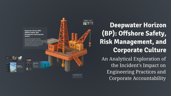 Deepwater Horizon (BP): Offshore Safety, Risk Management, and Corporate ...
