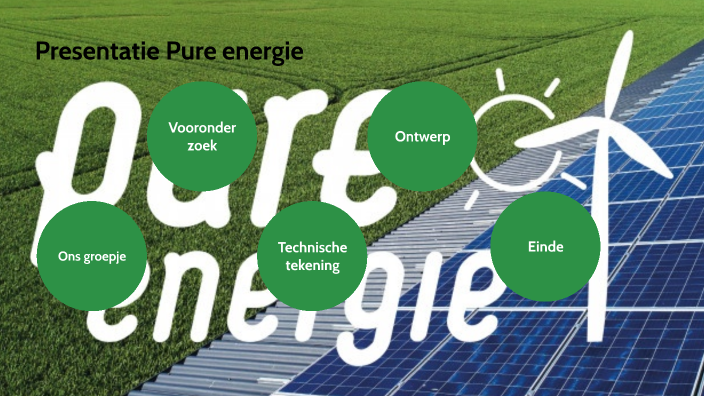 Presentatie pure energie by thijmen ... on Prezi