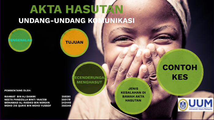 Akta Hasutan By Rahmat Damiri