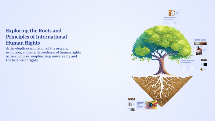 Human Rights Tree Roots Exploring the Roots and Principles of International Human Rights by ...