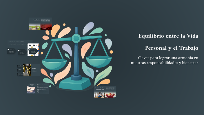 Equilibrio entre la Vida Personal y el Trabajo by Michael Hidalgo ...