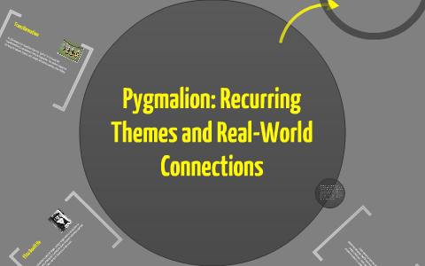 pygmalion social class theme