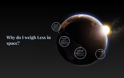 Why do I weigh Less in space? by olivia hogenkamp on Prezi