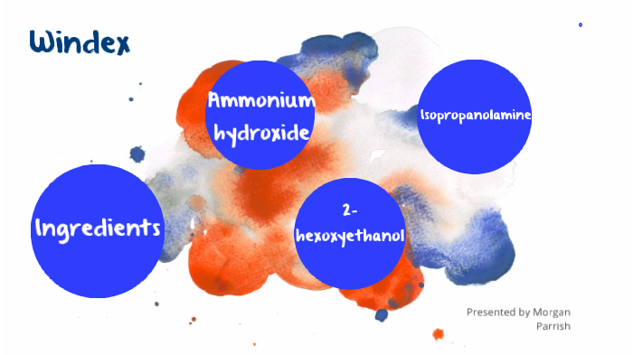 Windex ingredients by Morgan Parrish on Prezi