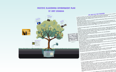 Positive classroom environment plan by Jody Sharma on Prezi