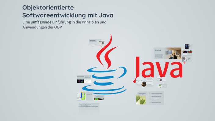 Objektorientierte Softwareentwicklung mit Java by Kevin schumacher on Prezi