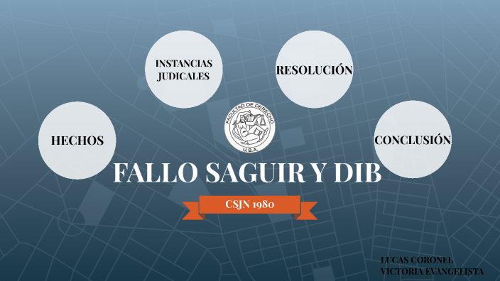 FALLO SAGUIR Y DIB By Victoria Evangelista On Prezi