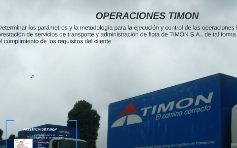 OPERACIONES TIMON by Wilfreddy Cucaita on Prezi
