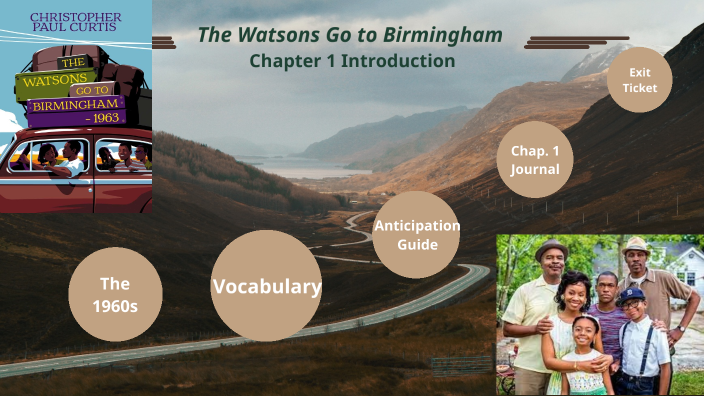 The Watsons Go to Birmingham Chapter 1 Introduction by Austin Carr