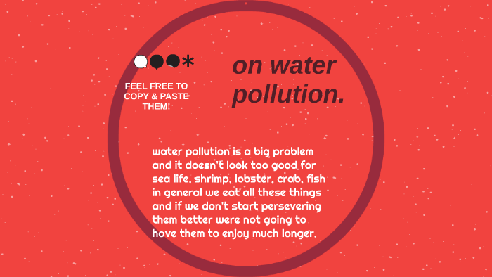 on water pollution. - madison stepka - Prezi